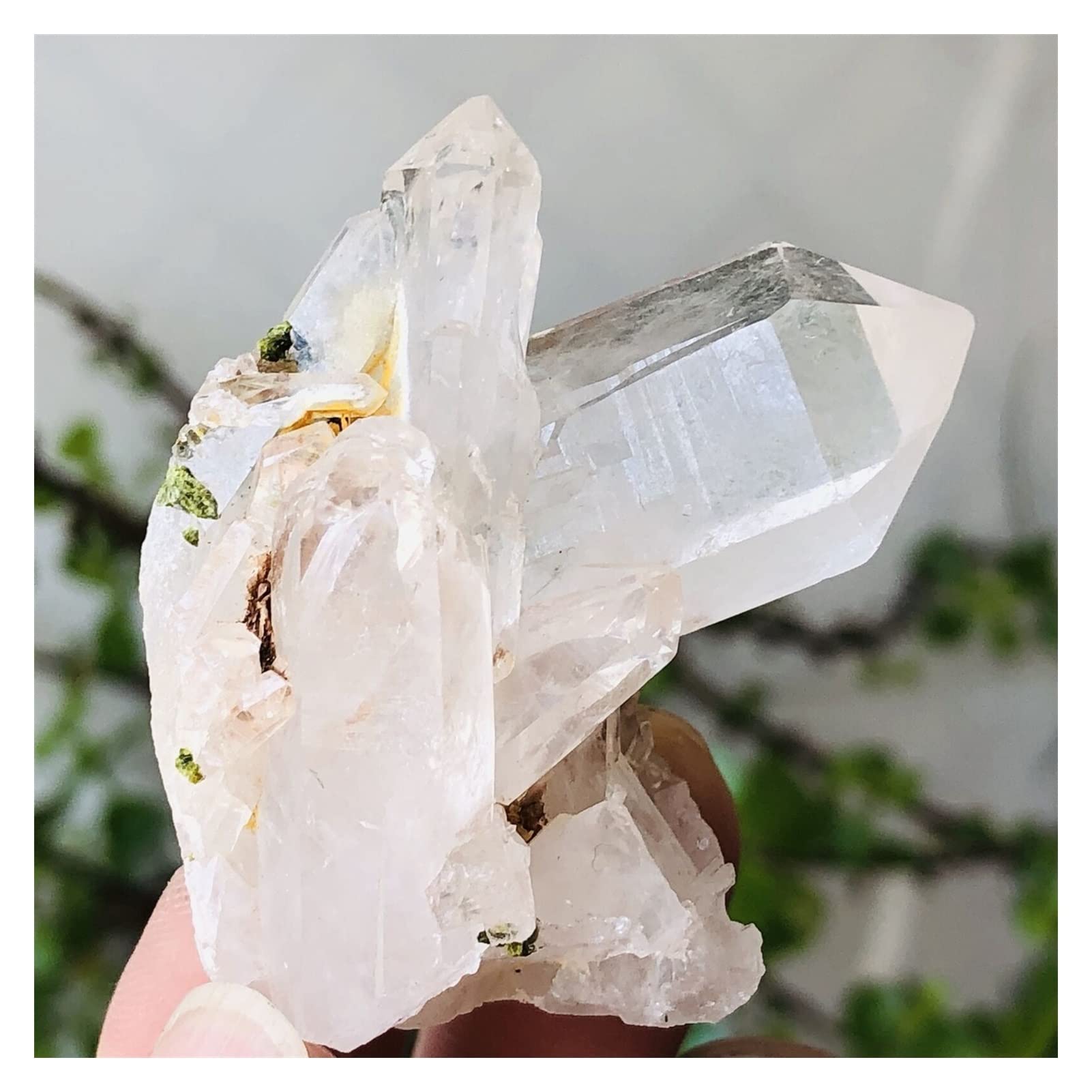 Amazon.co.jp: 天然水晶の原石 1PC ナチュラルクリアクリスタル